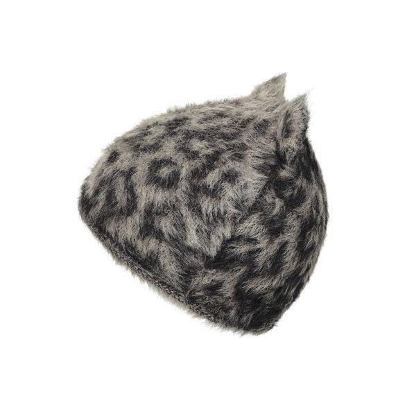 Bonnet bébé d'hiver tricoté 6-12 mois Le Leopard