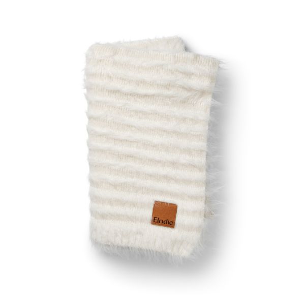 Couverture bébé tricotée 75x100 cm Vanilla White