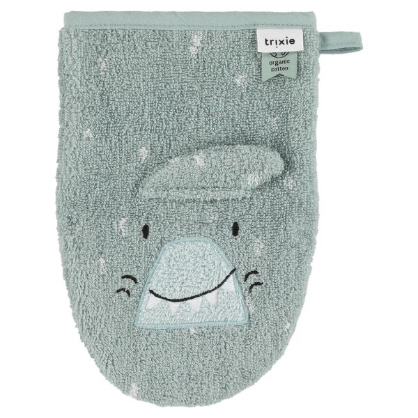 Lot de 2 Gants de toilette - Mr. Shark & Mr. Dino