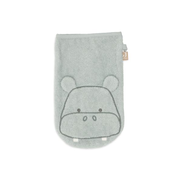 Gant de toilette éponge bébé Hippo Happy