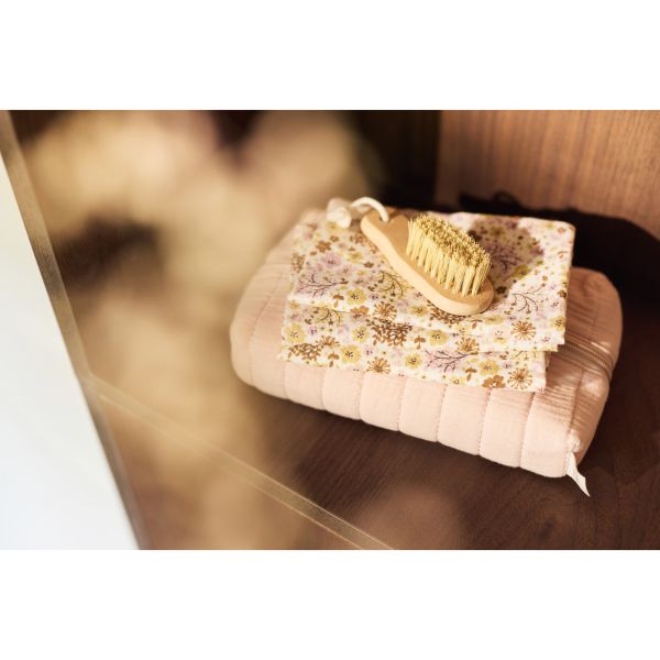 Lot de 3 gants de toilette gaze de coton Flower Fairies