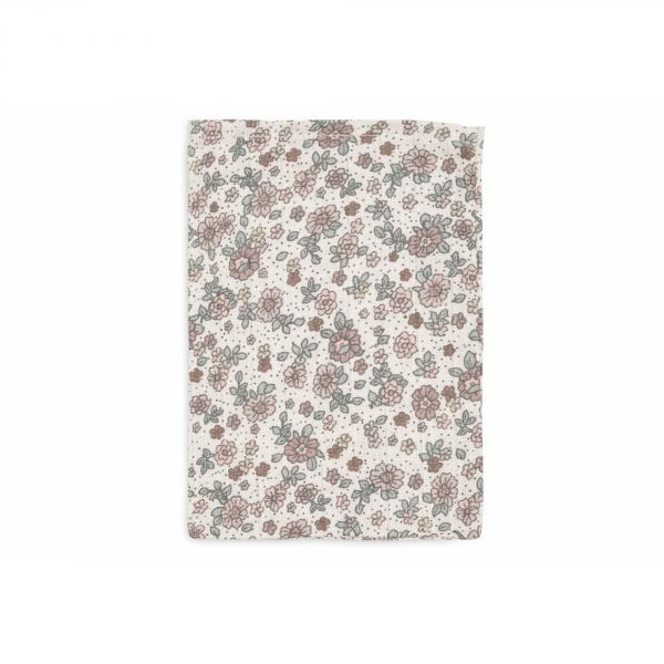 Lot de 3 gants de toilette gaze de coton Retro Flowers