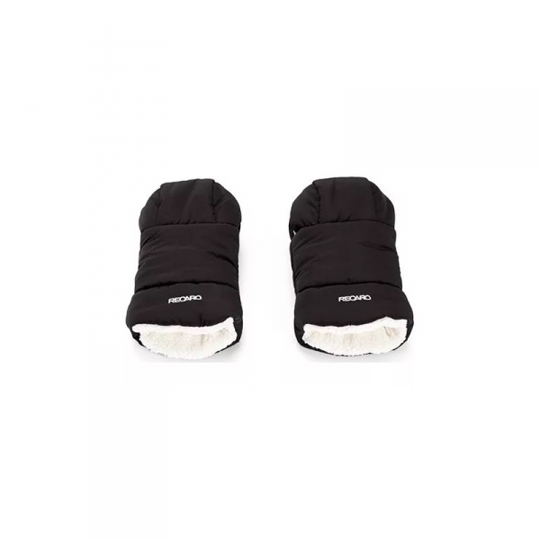 OKBY Gants d'hiver Poussette - Gants de Protection Poussette Poussette bébé  Coton Chaud Mitten Poussette Main Muff Poussette bébé Gants Gants Chauds  Accessoire (Couleur : Black)