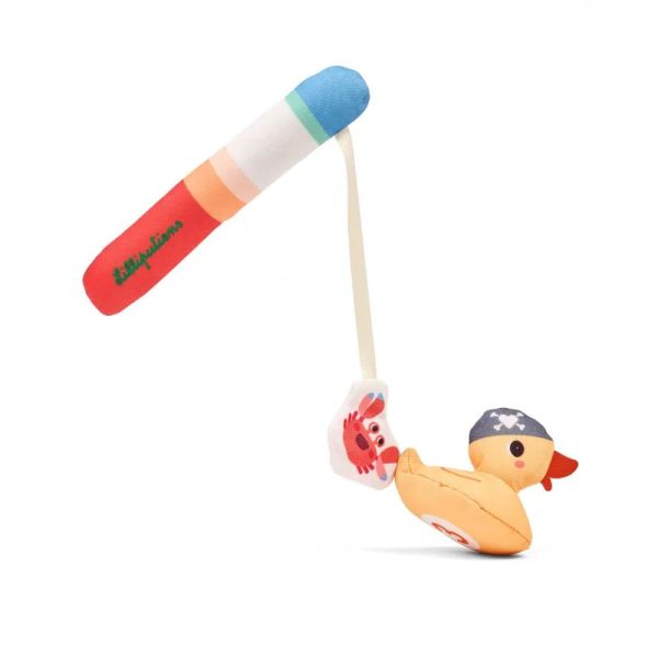 Jouet de bain Jeu de pêche aimanté Gaspard le canard