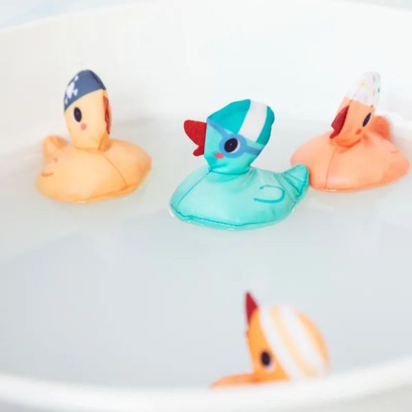 Jouet de bain Jeu de pêche aimanté Gaspard le canard