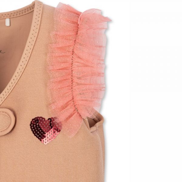 Gilet de natation Gemma Grande Cerise - 1/2 ans