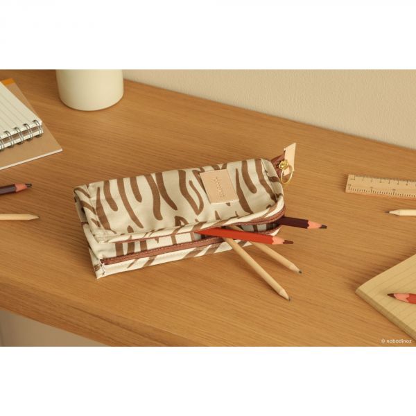 Trousse scolaire Get Ready Brown Waves