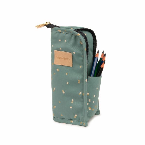 Trousse scolaire Get Ready Gold Confetti Magic Green