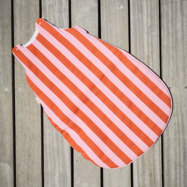 Gigoteuse bébé Rayure Rose/Orange 0-6 mois