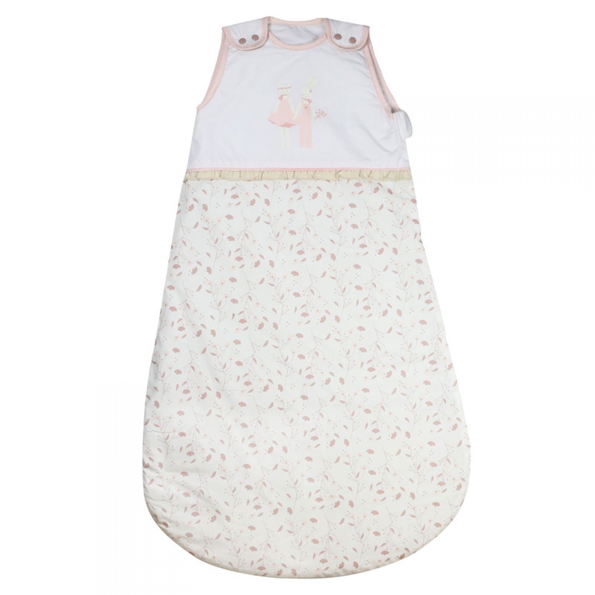 Gigoteuse hiver 6-18 mois Dreamy dots blanche - Made in Bébé