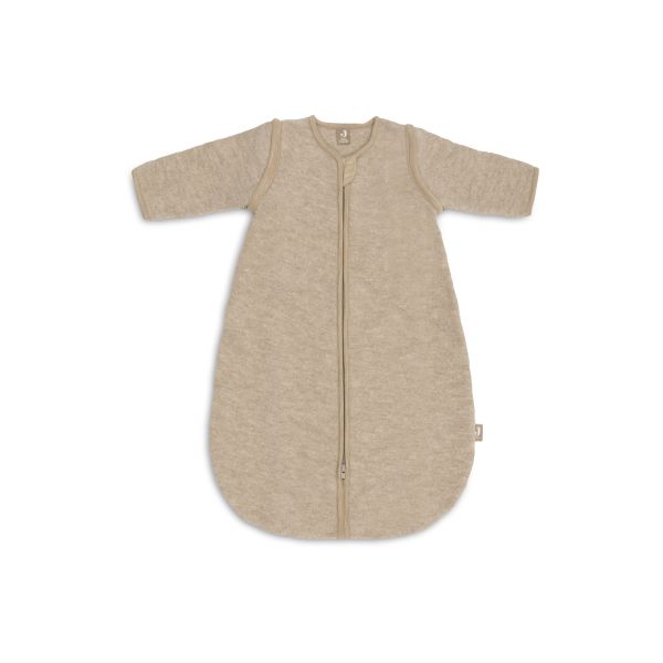 Gigoteuse manches amovibles Ronde 0-3 mois Merino Wool Felted - Natural