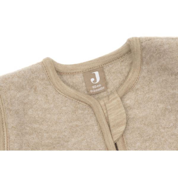 Gigoteuse manches amovibles Ronde 0-3 mois Merino Wool Felted - Natural