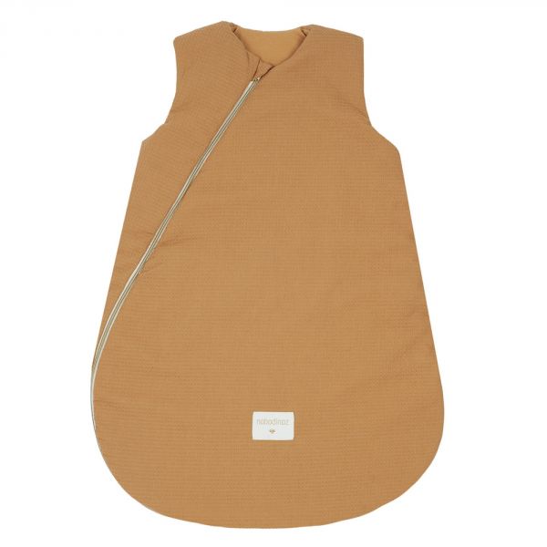 Gigoteuse mi-saison nid d'abeille Cocoon Caramel 0-6 mois