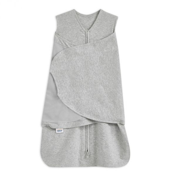 Gigoteuse d'emmaillotage été SleepSack 0-3 mois Heather Grey