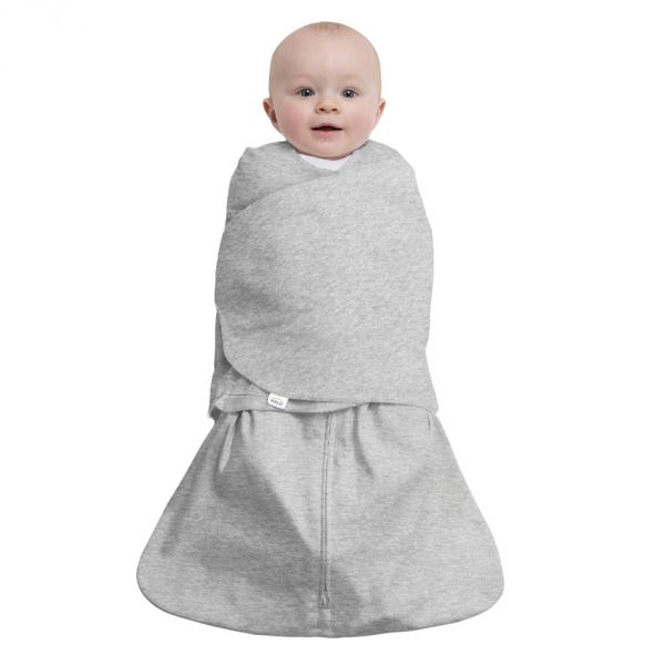 Gigoteuse d'emmaillotage été SleepSack 0-3 mois Heather Grey