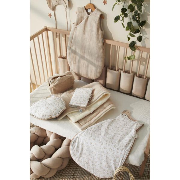 Gigoteuse été kimono - 0-6 mois - Biscuit
