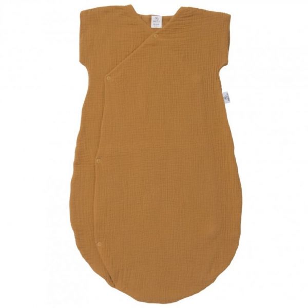 Gigoteuse d'été kimono 0-6 mois Noisette