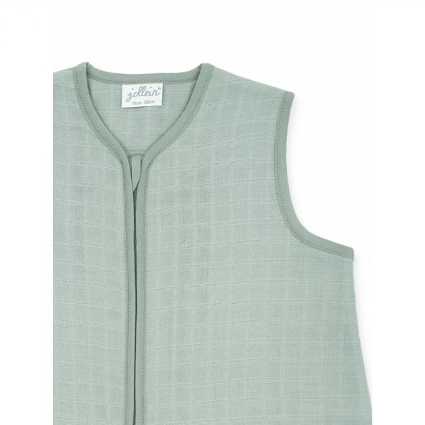 Gigoteuse été 18-36 mois coton hydrophile Ash Green