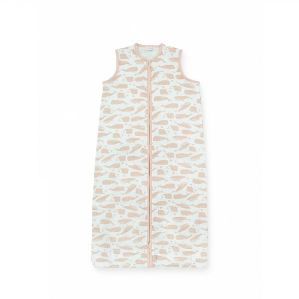 Gigoteuse été 18-36 mois coton hydrophile Whales Pale Pink