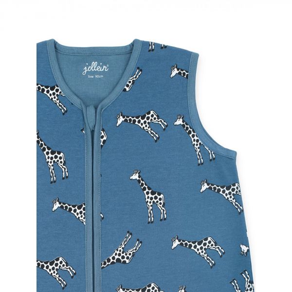 Gigoteuse été 3-6 mois jersey Girafe Jeans Blue