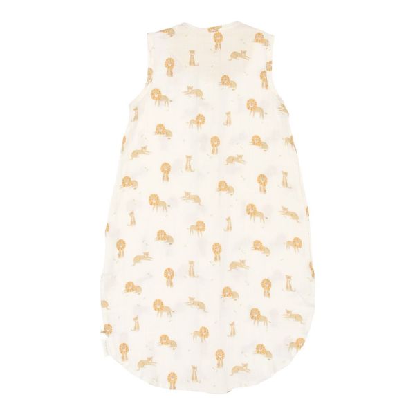 Gigoteuse été en gaze de coton - Safari Leo - 70 cm