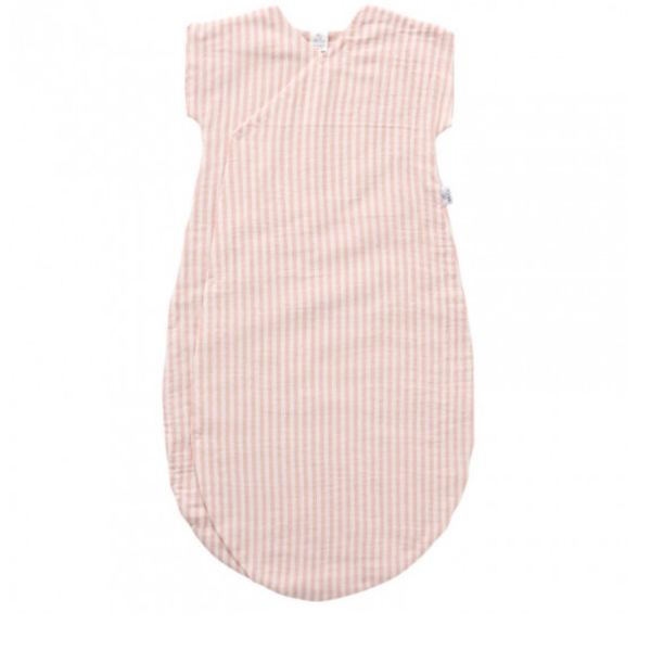 Gigoteuse été Soft Stripes - vieux rose - 6/18 mois