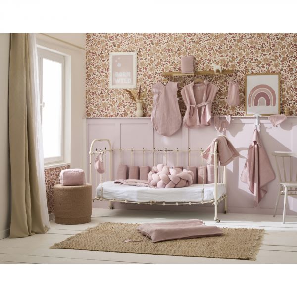 Gigoteuse kimono gaze de coton 0-6 mois pétale
