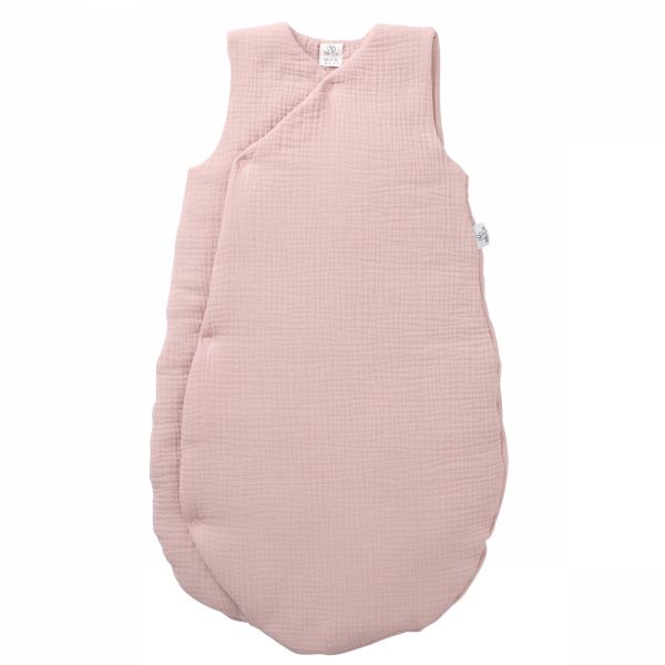 Gigoteuse kimono gaze de coton 18-36 mois pétale