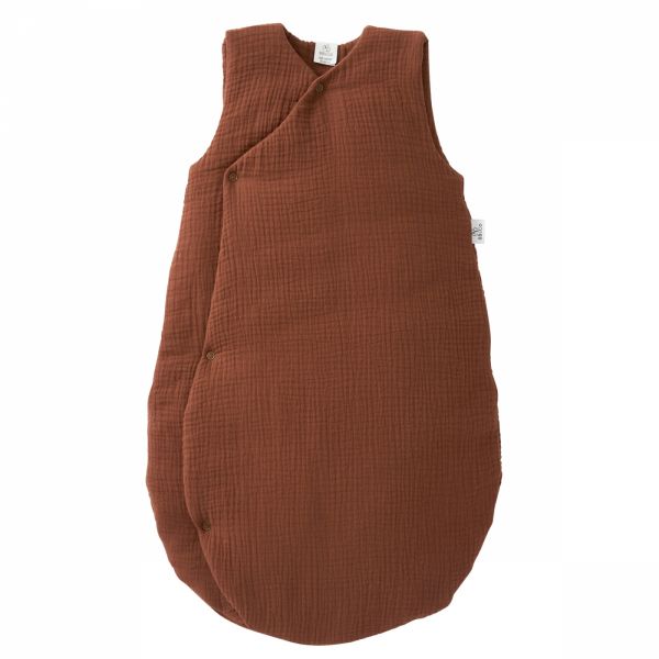 Gigoteuse kimono gaze de coton 18-36 mois toffee