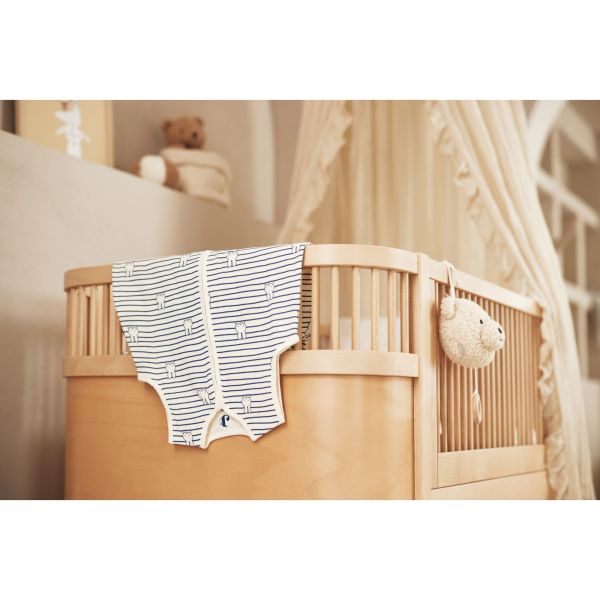 Gigoteuse été gaze de coton Miffy Stripe Navy 3-6 mois