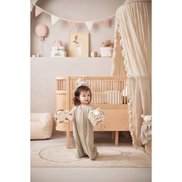 Gigoteuse été gaze de coton Olive 3-6 mois