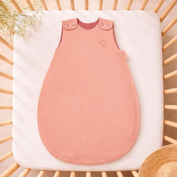 Gigoteuse Naissance 0-6 mois Rosée coeur