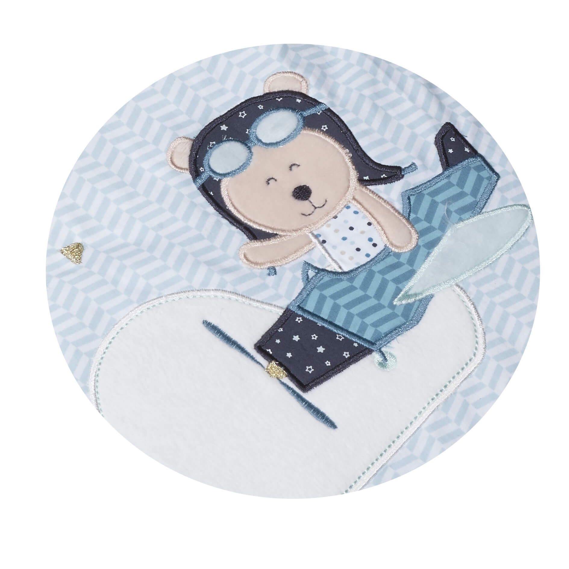 Gigoteuse Ouatinée Bébé 0-6 Mois Sauthon – Doublure 100% Coton – Lavable Machine 30°C – Cadeau Naissance – Collection New Lazare