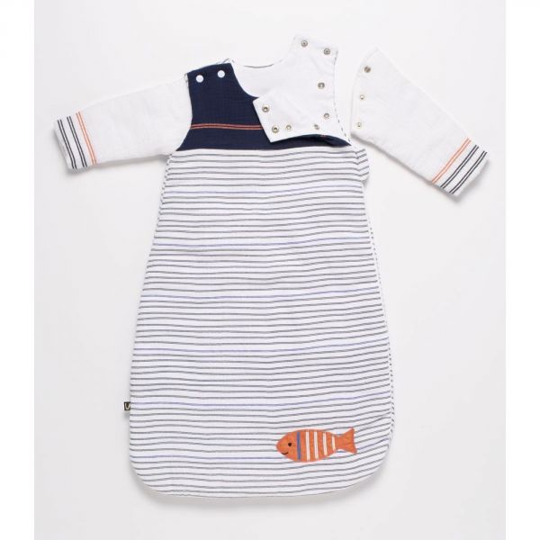 Gigoteuse hiver 0-6 mois avec manches Baby sailor