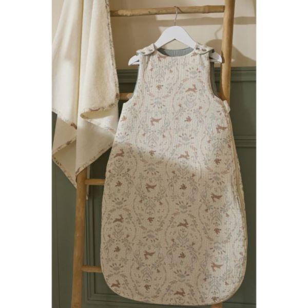 Gigoteuse ouatinée Jardin enchanté 0-6 mois