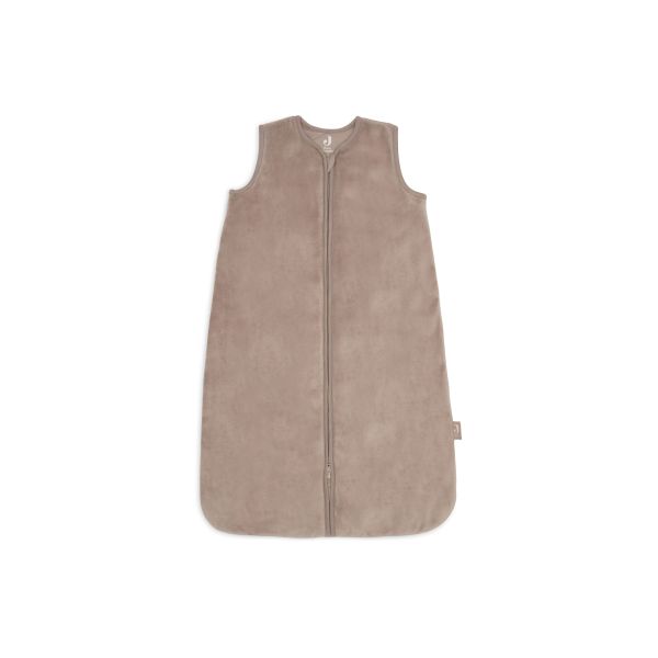 Gigoteuse bébé chaude sans manches 3-6 mois Velvet Milky Coffee