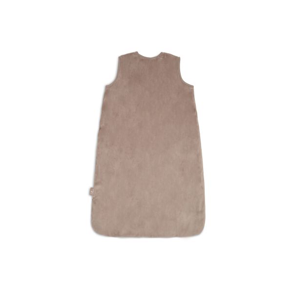 Gigoteuse bébé chaude sans manches 3-6 mois Velvet Milky Coffee