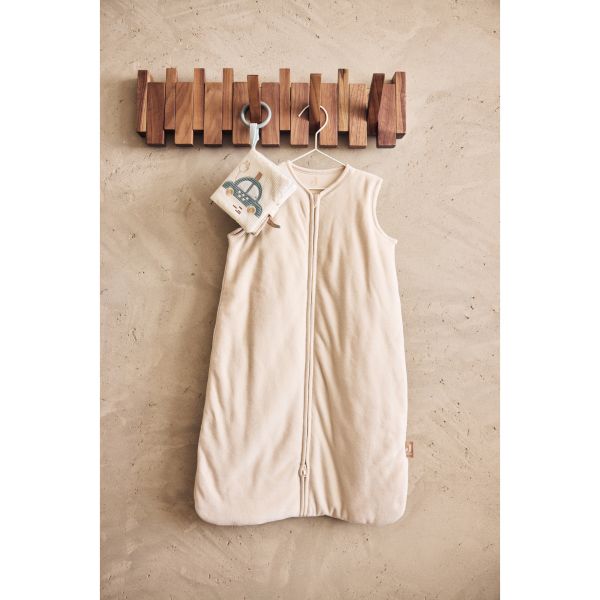 Gigoteuse bébé chaude sans manches 3-6 mois Velvet Oatmeal