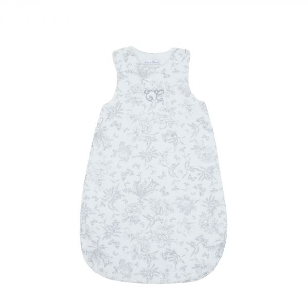 Gigoteuse Toile de Jouy gris Taille 2