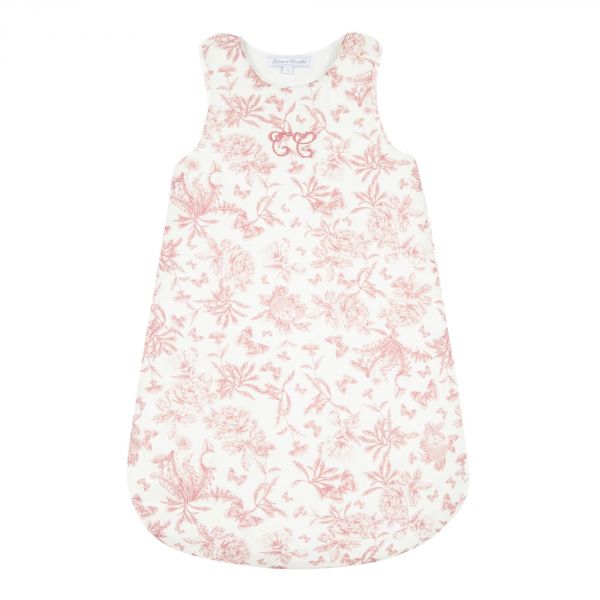 Gigoteuse Toile de Jouy rose Taille 2