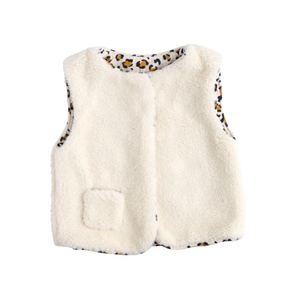 Gilet sans manche Léopard