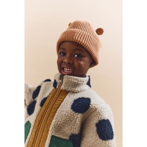 Bonnet enfant Gina Tuscany rose taille 1/2 ans