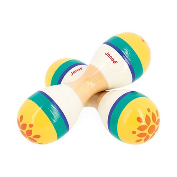 Double maracas pour enfant Gioia