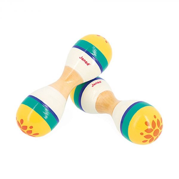 Double maracas pour enfant Gioia