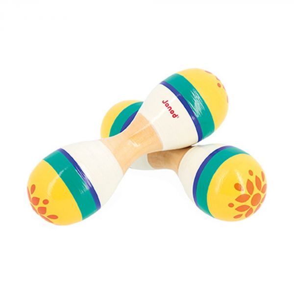 Double maracas pour enfant Gioia