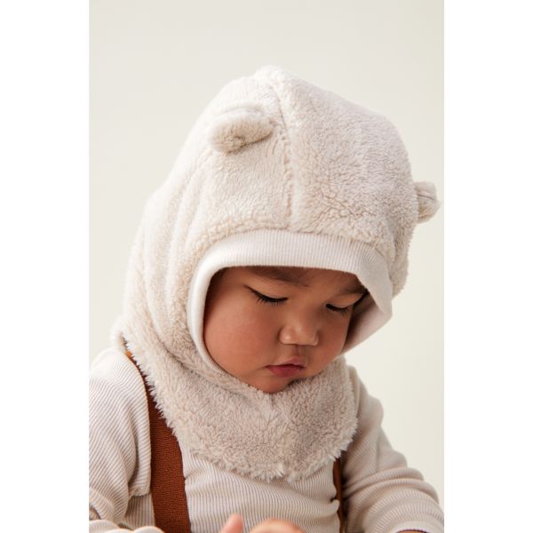 Cagoule enfant en polaire Giri Sandy 6-9 mois