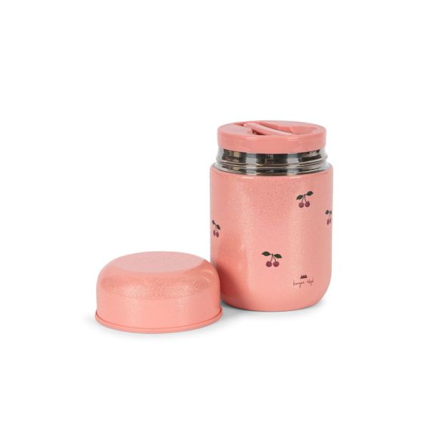 Lunch box isotherme avec cuillère - Cherry à paillettes