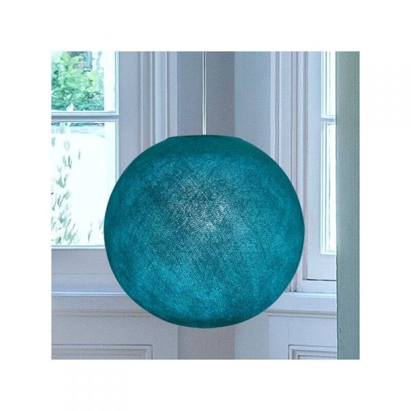 Abat jour Globe Ø31 cm Turquoise