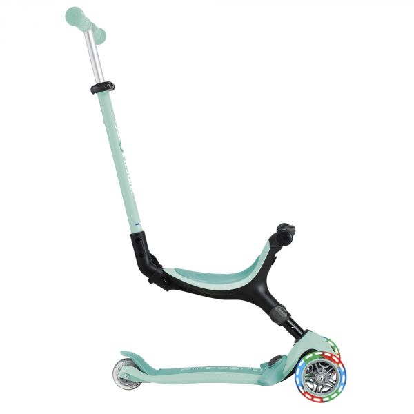 Trottinette évolutive Go Up Active Plus Lights Pastel menthe et menthe foncée