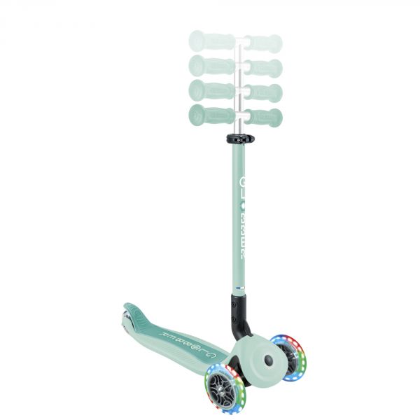 Trottinette évolutive Go Up Active Plus Lights Pastel menthe et menthe foncée
